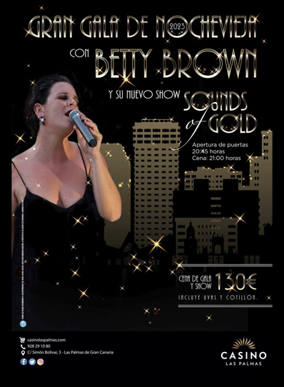 Betty Brown Noche Vieja Casino 2023